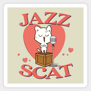 Jazz Scat Sticker
